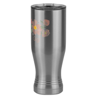 Thumbnail for Personalized Flowers Pilsner Tumbler (20 oz) - Gigi - Front Left View