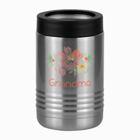 Thumbnail for Personalized Flowers Beverage Holder - Grandma - Left View