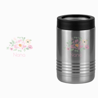 Thumbnail for Personalized Flowers Beverage Holder - Nana - Design View