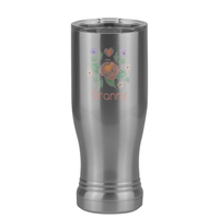 Thumbnail for Personalized Flowers Pilsner Tumbler (14 oz) - Granny - Right View