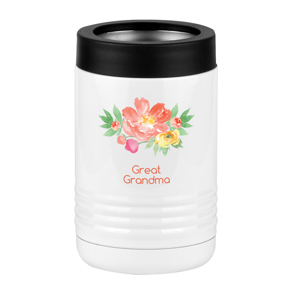 Personalized Flowers Beverage Holder - Great Grandma - Right View