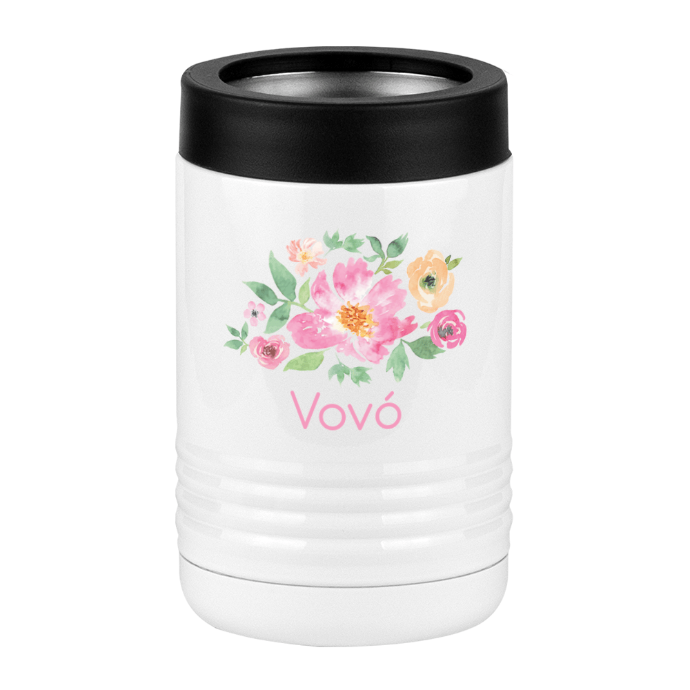 Personalized Flowers Beverage Holder - Vovó - Right View