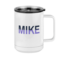 Thumbnail for Personalized Coffee Mug Tumbler with Handle (15 oz) - Right View