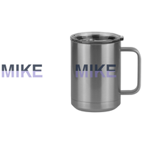 Thumbnail for Personalized Coffee Mug Tumbler with Handle (15 oz) - Design View