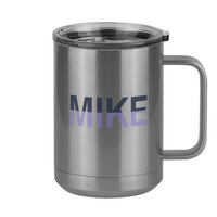 Thumbnail for Personalized Coffee Mug Tumbler with Handle (15 oz) - Right View