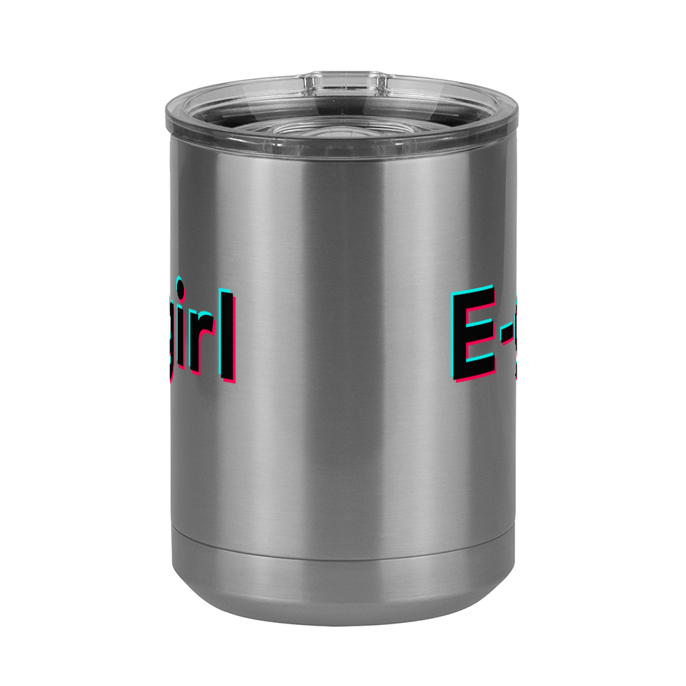 E-girl Coffee Mug Tumbler with Handle (15 oz) - TikTok Trends - Front View