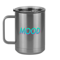 Thumbnail for Mood Coffee Mug Tumbler with Handle (15 oz) - Left View