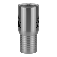 Thumbnail for Personalized Name & Initial Travel Coffee Mug Tumbler with Handle (20 oz) - Front View