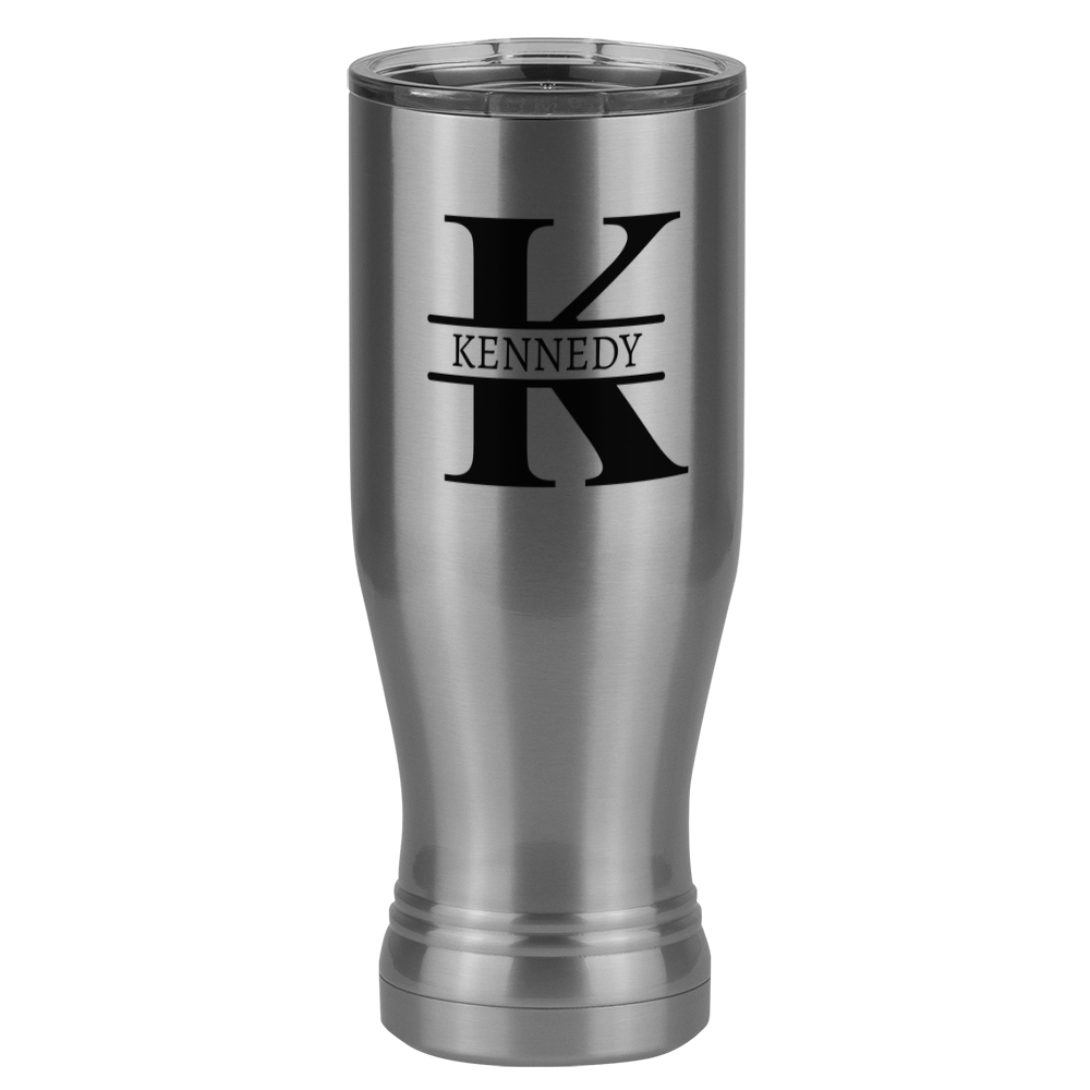 Personalized Name & Initial Pilsner Tumbler (20 oz) - Right View