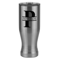 Thumbnail for Personalized Name & Initial Pilsner Tumbler (20 oz) - Left View