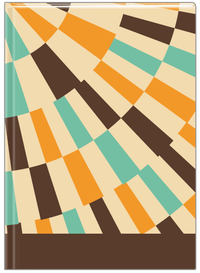 Thumbnail for Retro Circular Pattern Journal - Front View