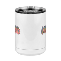 Thumbnail for Personalized Retro Coffee Mug Tumbler with Handle (15 oz) - Front View