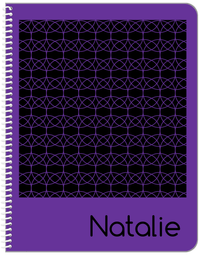 Thumbnail for Personalized Retro Notebook - VIII - Front View