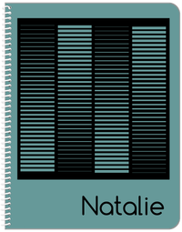 Thumbnail for Personalized Retro Notebook - VIII - Front View