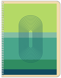 Thumbnail for Personalized Retro Notebook - XI - Front View