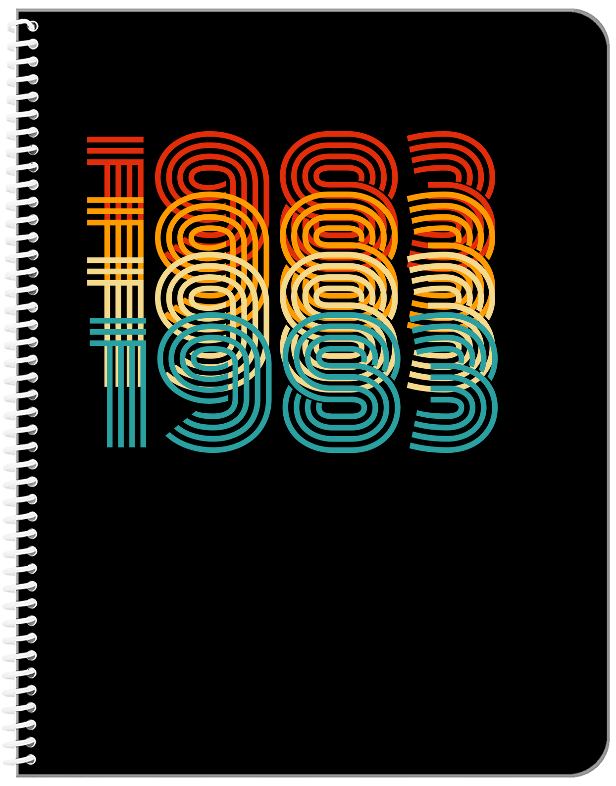 Retro Notebook - 1983 - Front View