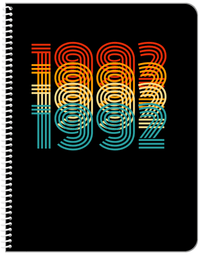 Thumbnail for Retro Notebook - 1992 - Front View