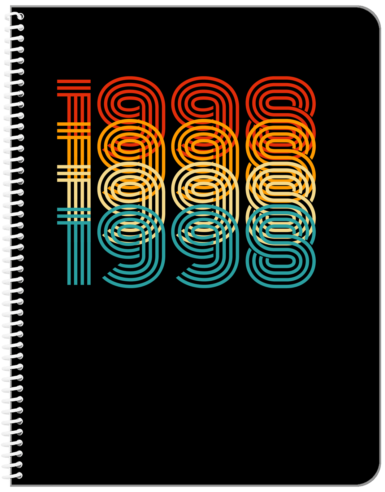 Retro Notebook - 1998 - Front View