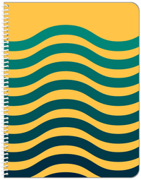 Thumbnail for Retro Waves Notebook - Front View