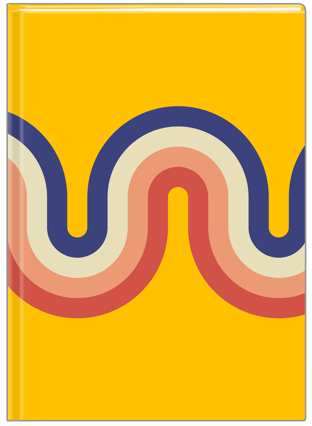 Retro Waves Journal - Front View