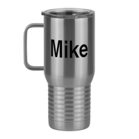 Thumbnail for Personalized Travel Coffee Mug Tumbler with Handle (20 oz) - Left View