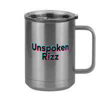 Thumbnail for Unspoken Rizz Coffee Mug Tumbler with Handle (15 oz) - TikTok Trends - Right View